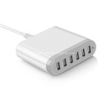 Chargeur de bureau 6 USB 5V10A Smart IC